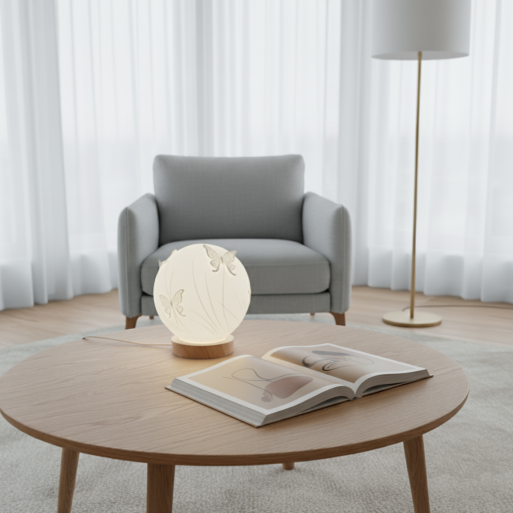 LUMYA · Petals – Bio-Resin LED Lamp
