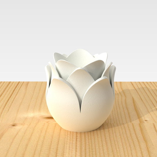 TULIPI minimal – Modular set of 3 stackable pots
