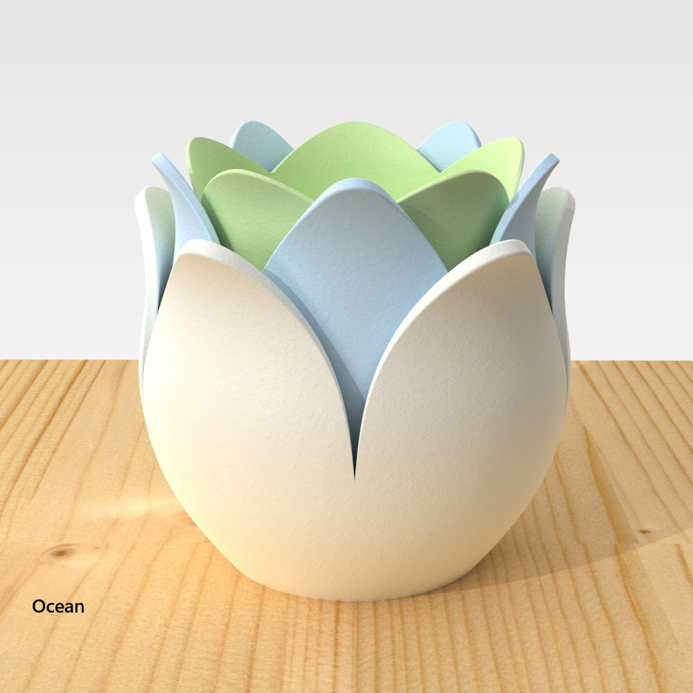 Set of 3 TULIPANO vases - stackable and modular