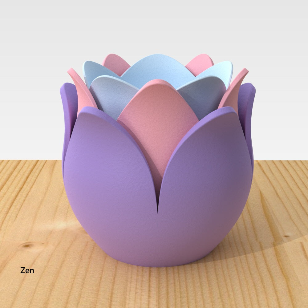 Set of 3 TULIPANO vases - stackable and modular