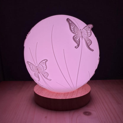 LUMYA · Butterflies – Bio-Resin LED Lamp