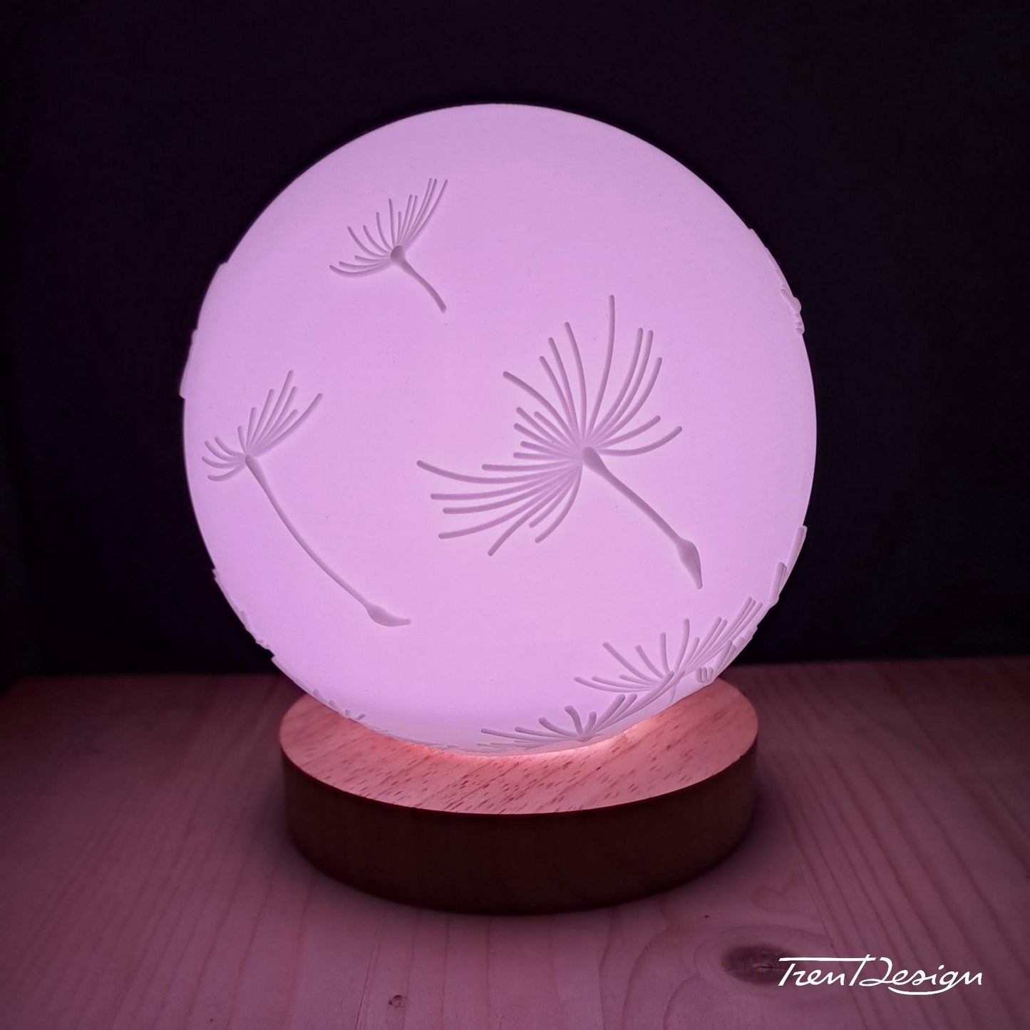 LUMYA · Dandelions – LED Bio-Resin Lamp