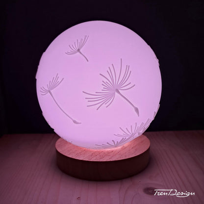 LUMYA · Dandelions – LED Bio-Resin Lamp