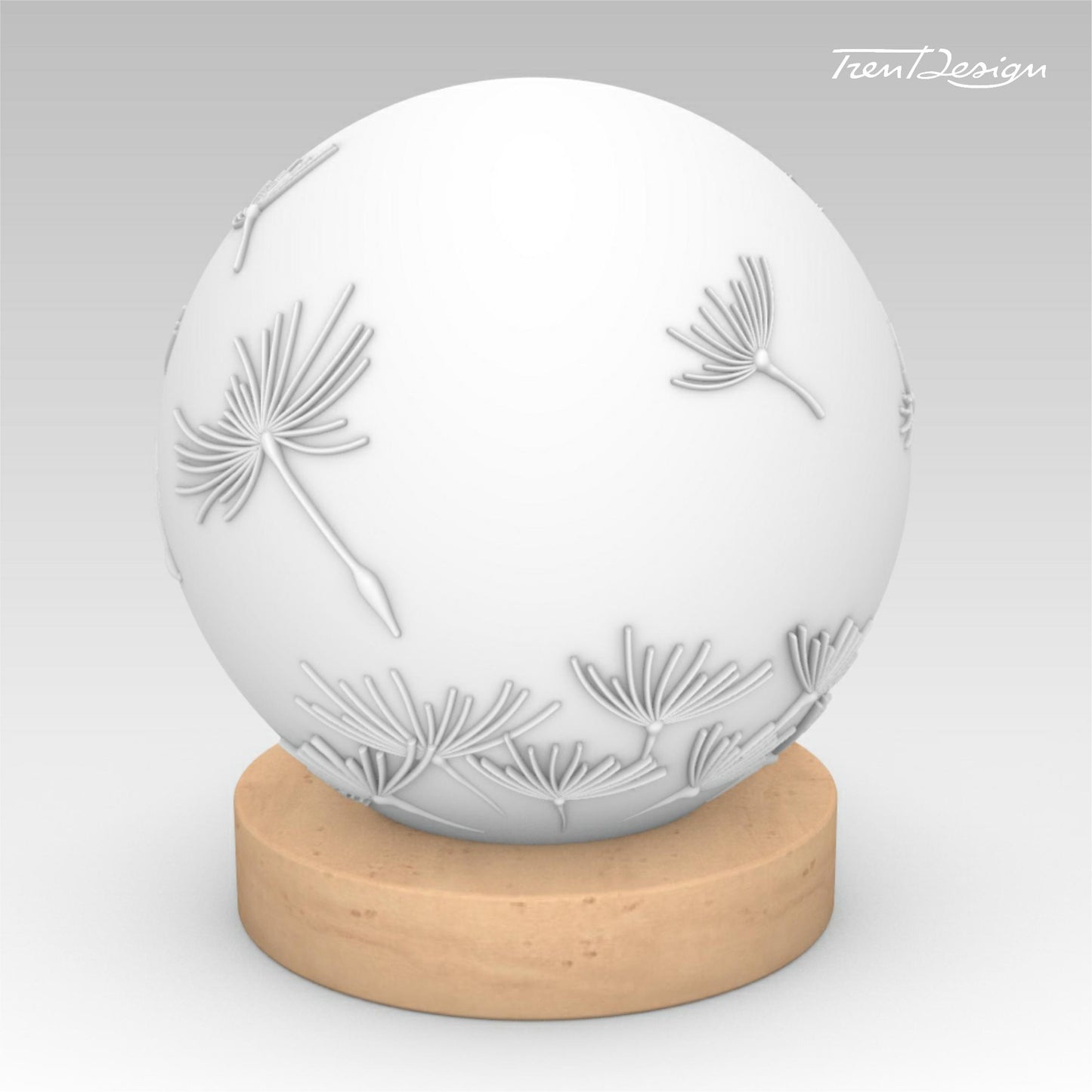 LUMYA · Dandelions – LED Bio-Resin Lamp