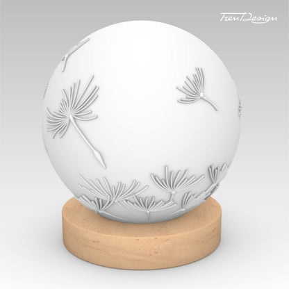 LUMYA · Dandelions – LED Bio-Resin Lamp