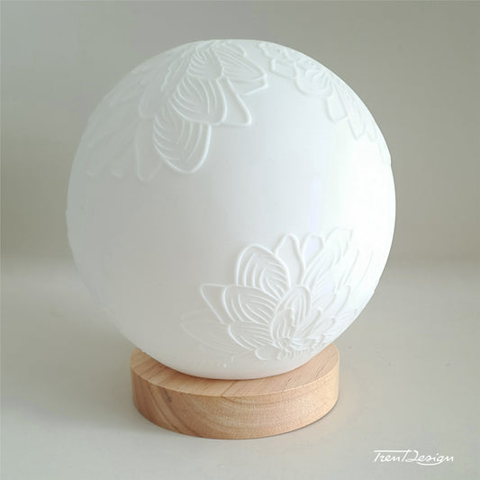 Lampada Led FLOREALE in Bio Resina