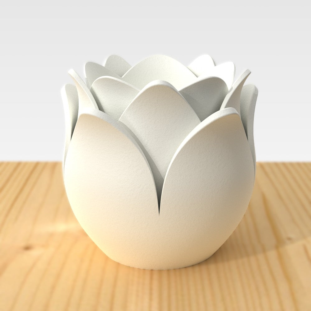 Set of 3 TULIPANO vases - stackable and modular
