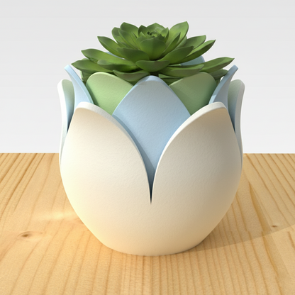 Set of 3 TULIPANO vases - stackable and modular